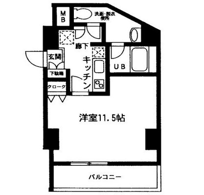 日本大学芸術学部賃貸マンション・1K