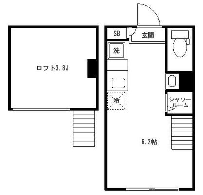日本大学芸術学部 アパート 1R
