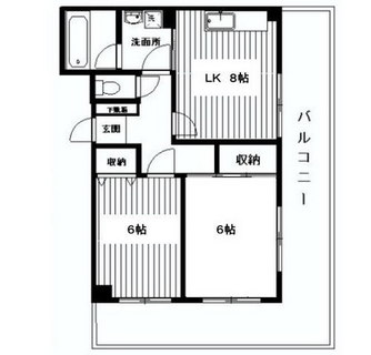 東京都板橋区小茂根１丁目 賃貸マンション 2LK