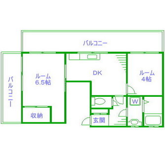 東京都豊島区長崎５丁目 賃貸マンション 2DK