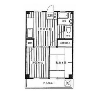 東京都練馬区豊玉北４丁目 賃貸マンション 2DK