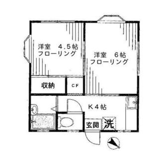 東京都練馬区桜台２丁目 賃貸アパート 2K