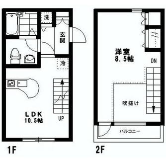 東京都豊島区千川２丁目 賃貸アパート 1LDK