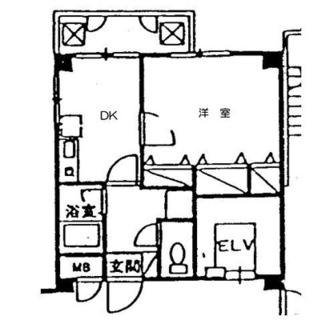 東京都練馬区旭丘１丁目 賃貸マンション 1DK