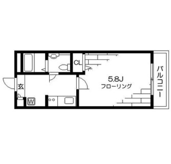 東京都豊島区南長崎５丁目 賃貸マンション 1K