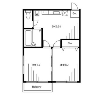 東京都練馬区豊玉上２丁目 賃貸マンション 2DK