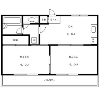 東京都板橋区向原３丁目 賃貸マンション 2DK