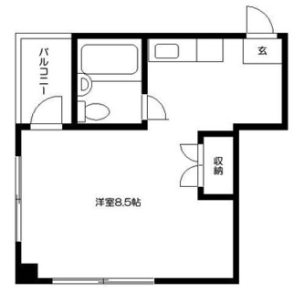 東京都豊島区要町３丁目 賃貸マンション 1R