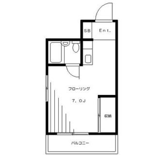 東京都板橋区向原１丁目 賃貸マンション 1R