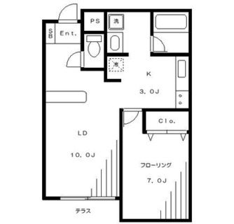 東京都中野区江原町３丁目 賃貸マンション 1LDK