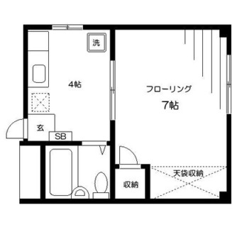 東京都練馬区豊玉北４丁目 賃貸マンション 1K