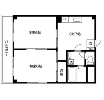 東京都板橋区東山町 賃貸マンション 2DK