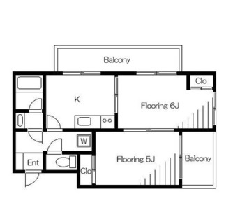 東京都練馬区小竹町１丁目 賃貸マンション 2K