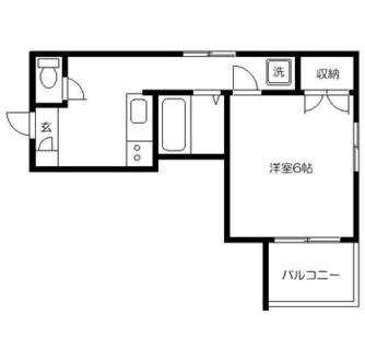 東京都練馬区桜台２丁目 賃貸マンション 1K