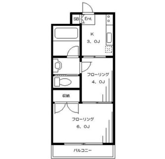 東京都板橋区大山西町 賃貸マンション 2K