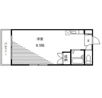 東京都中野区江原町２丁目 賃貸マンション 1R