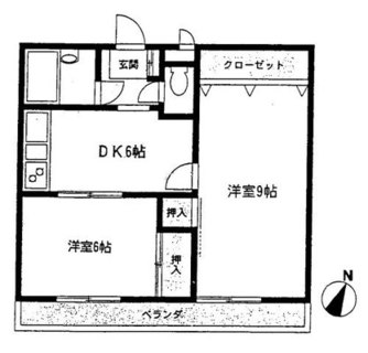 東京都豊島区千川２丁目 賃貸マンション 2DK