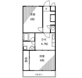 東京都板橋区小茂根４丁目 賃貸マンション 2DK