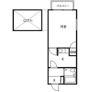 東京都豊島区要町２丁目 賃貸アパート 1K