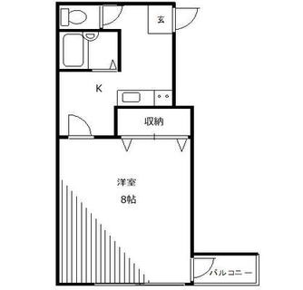 東京都板橋区大谷口上町 賃貸マンション 1K