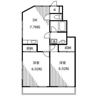 東京都板橋区小茂根１丁目 賃貸アパート 2DK