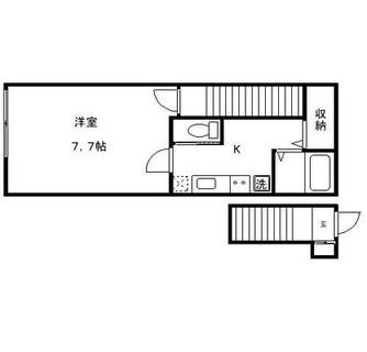 東京都豊島区千早２丁目 賃貸マンション 1K