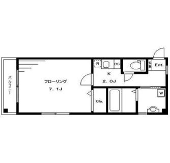 東京都練馬区豊玉上２丁目 賃貸マンション 1K