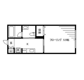 東京都練馬区桜台４丁目 賃貸マンション 1K