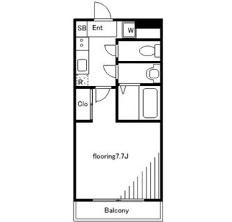 東京都練馬区小竹町２丁目 賃貸マンション 1K