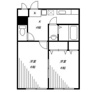 東京都練馬区小竹町１丁目 賃貸マンション 2K