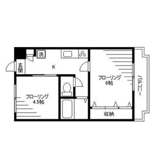 東京都練馬区豊玉上２丁目 賃貸マンション 2K