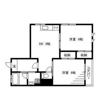 東京都練馬区旭丘１丁目 賃貸マンション 2DK