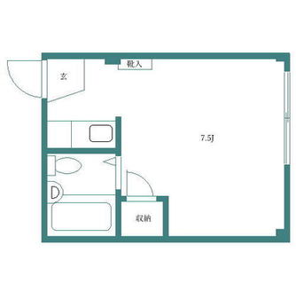 東京都練馬区羽沢１丁目 賃貸マンション 1R