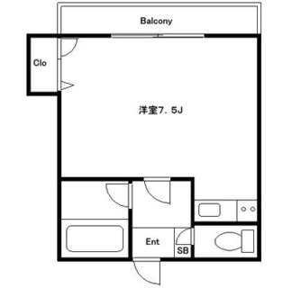 東京都練馬区小竹町１丁目 賃貸マンション 1R