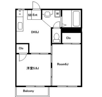 東京都練馬区羽沢２丁目 賃貸マンション 2DK