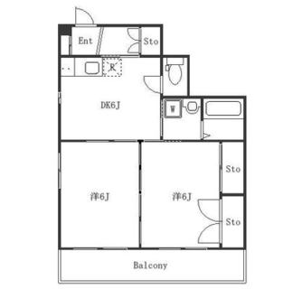 東京都練馬区小竹町１丁目 賃貸マンション 2DK